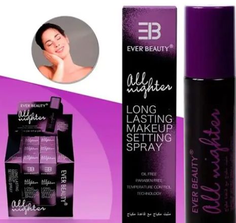 FIJADOR DE MAQUILLAJE BOX12 PZS EVER BEAUTY