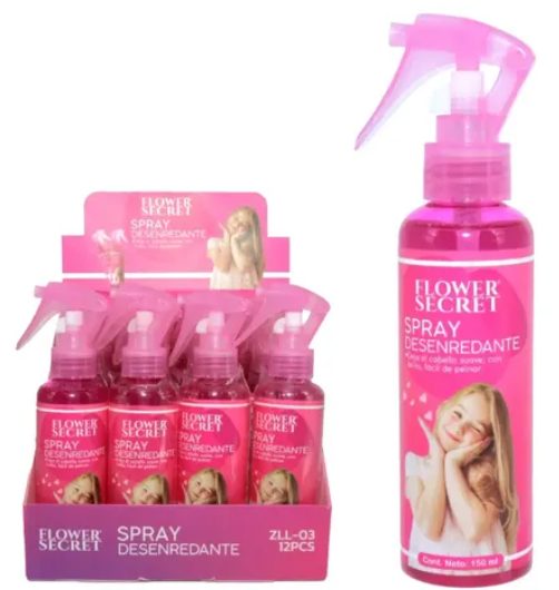 SPRAY DESENREDANTE DE NIÑA 150ML FLOWER SECRET ZLL-04