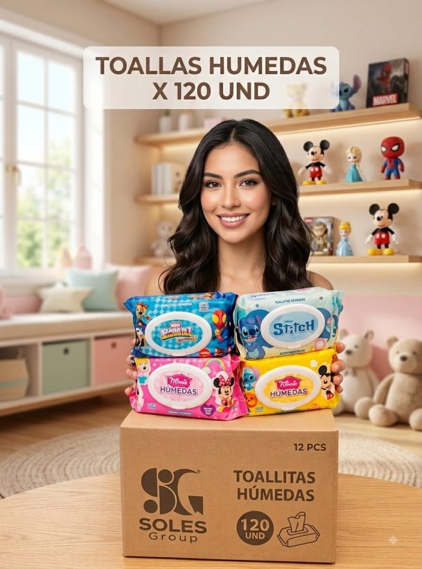 TOALLITAS HÚMEDAS DISNEY